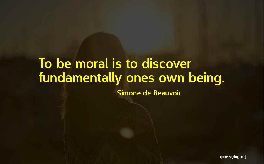 Mahfoudi 2019 Quotes By Simone De Beauvoir