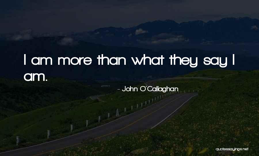 Mahirap Magpanggap Na Masaya Quotes By John O'Callaghan Mahirap Magpanggap Na Masaya Quotes By John O'Callaghan