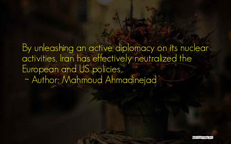 Mahmoud Quotes By Mahmoud Ahmadinejad