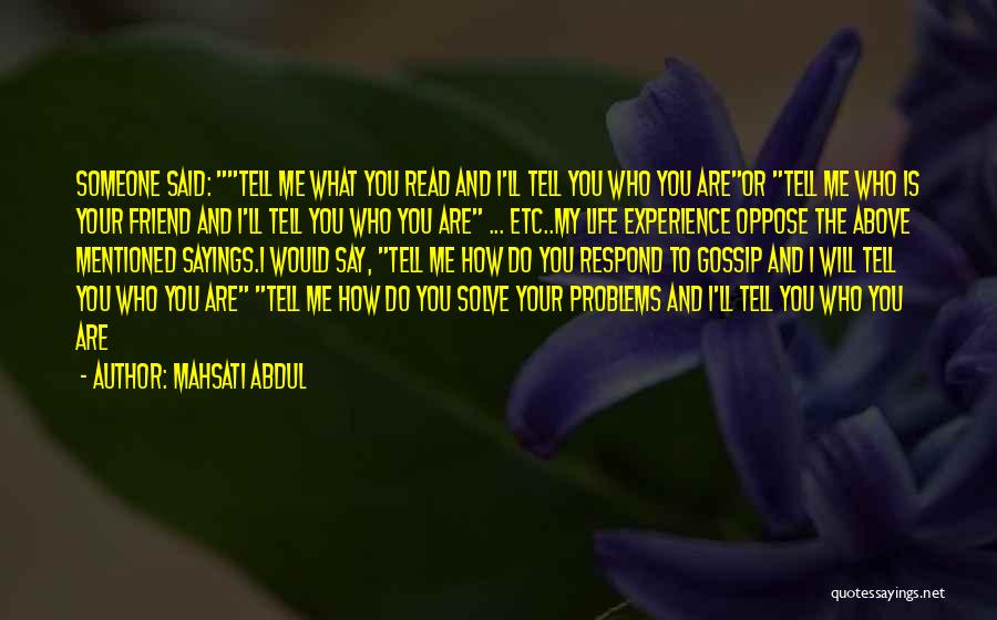 Mahsati Abdul Quotes 1958843