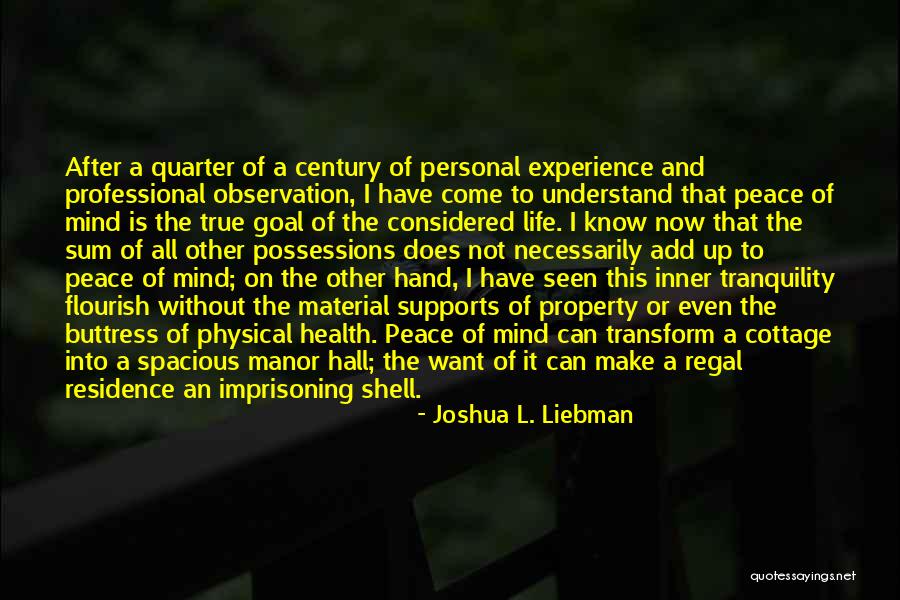 Mahurin Revolver Quotes By Joshua L. Liebman Mahurin Revolver Quotes By Joshua L. Liebman