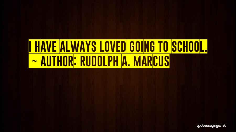 Mahvolursun Quotes By Rudolph A. Marcus