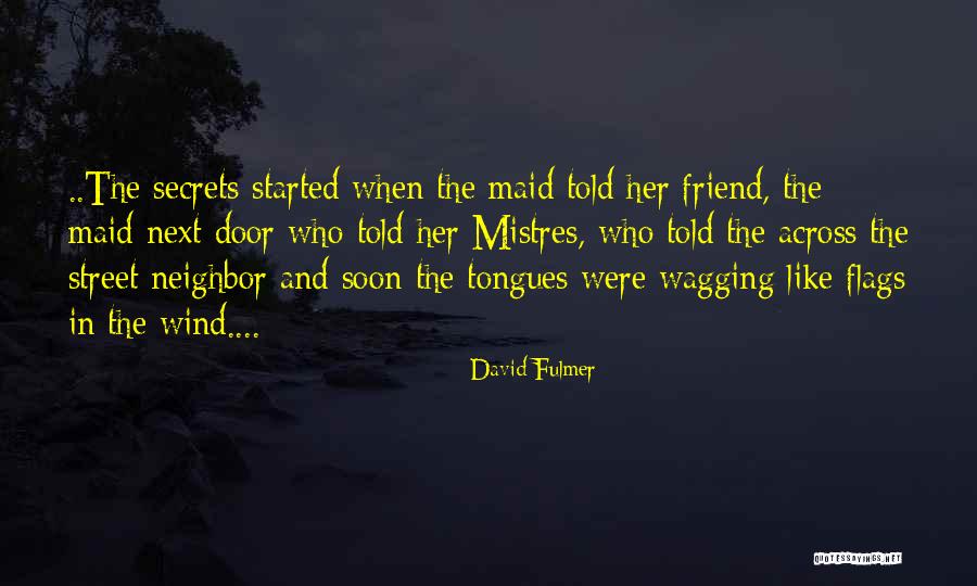 Maid Of Secrets Quotes By David Fulmer Maid Of Secrets Quotes By David Fulmer