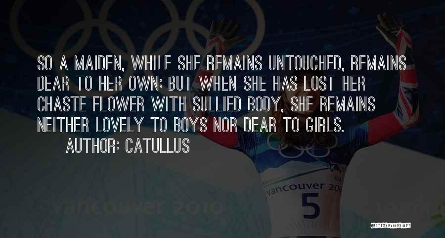 Maiden Quotes By Catullus Maiden Quotes By Catullus