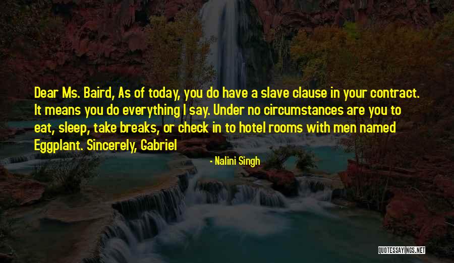Maidenhood Belt Quotes By Nalini Singh