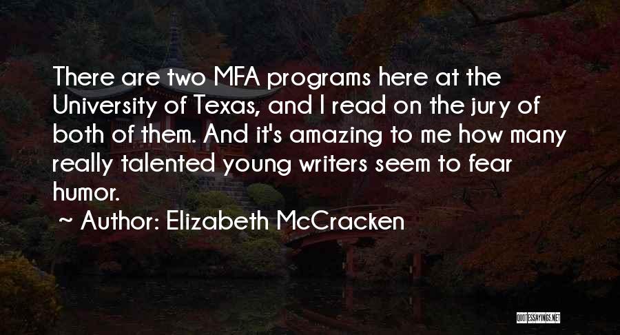 Mail Nderli Quotes By Elizabeth McCracken