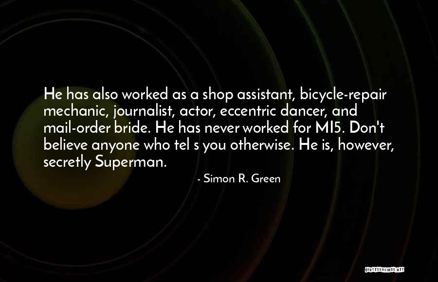 Mail Order Quotes By Simon R. Green Mail Order Quotes By Simon R. Green