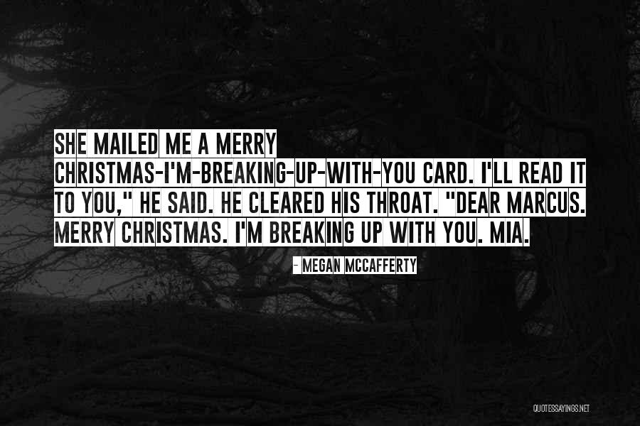 Mailed Quotes By Megan McCafferty Mailed Quotes By Megan McCafferty