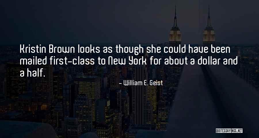 Mailed Quotes By William E. Geist Mailed Quotes By William E. Geist