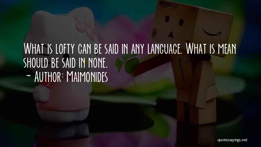 Maimonides Quotes 2069953