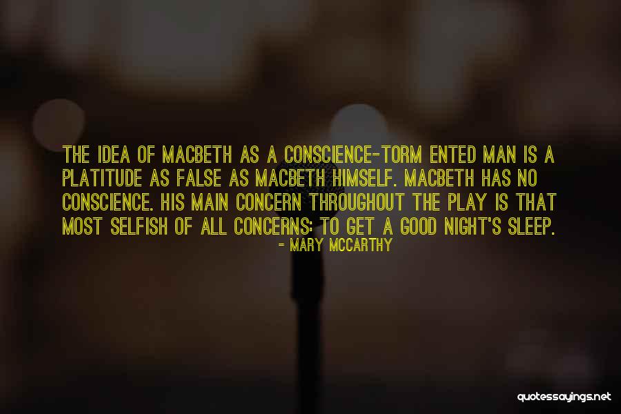 Main Idea Quotes By Mary McCarthy