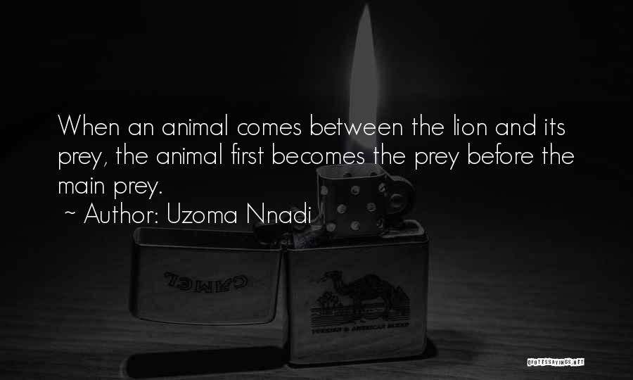 Main Quotes By Uzoma Nnadi