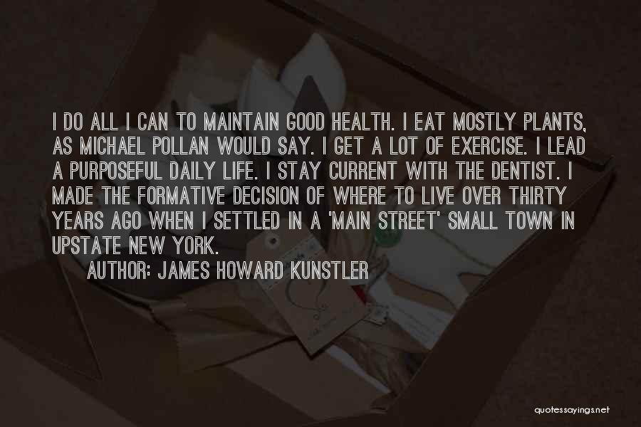 Main Street Quotes By James Howard Kunstler