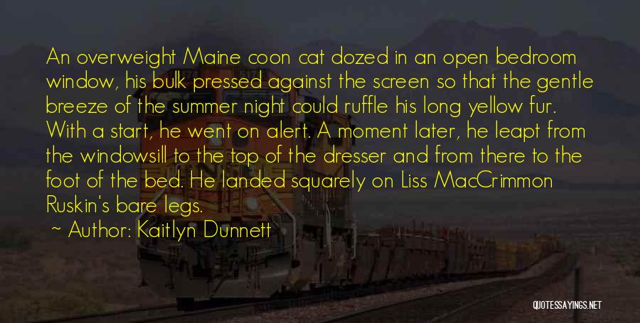 Maine Coon Quotes By Kaitlyn Dunnett