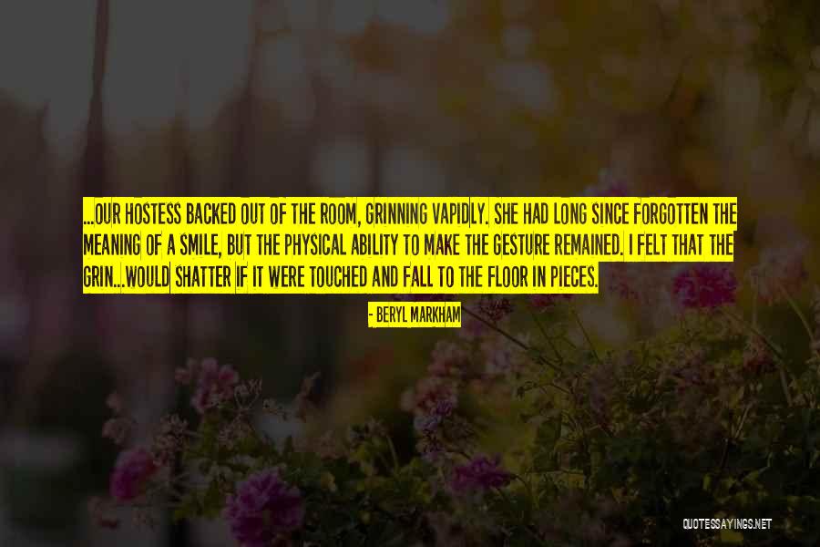 Mainini Tocky Quotes By Beryl Markham Mainini Tocky Quotes By Beryl Markham