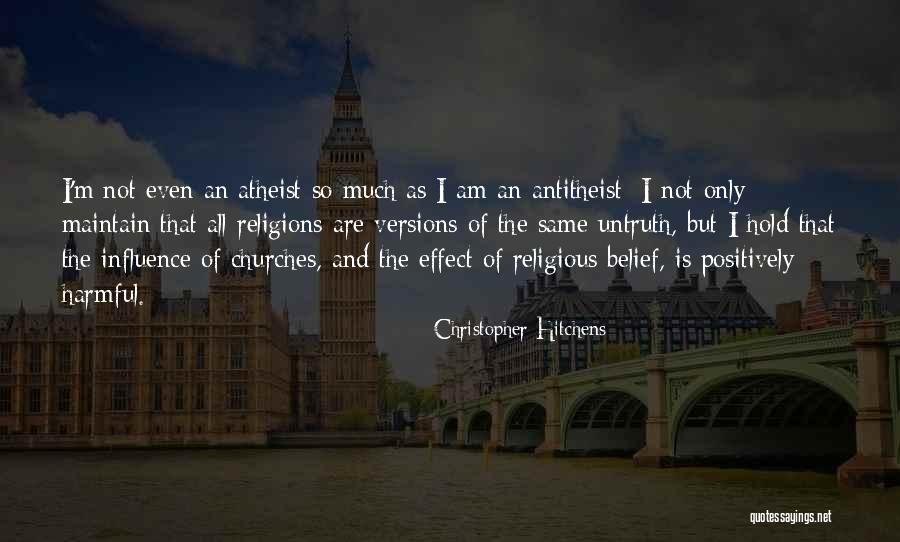 Maintain A Belief Quotes By Christopher Hitchens Maintain A Belief Quotes By Christopher Hitchens