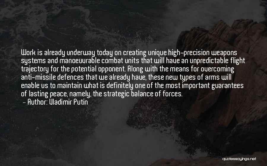 Maintain Peace Quotes By Vladimir Putin