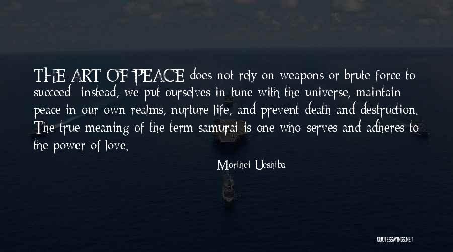 Maintain Peace Within Quotes By Morihei Ueshiba Maintain Peace Within Quotes By Morihei Ueshiba