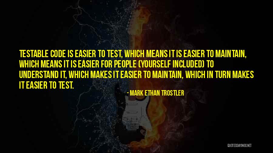 Maintain Yourself Quotes By Mark Ethan Trostler Maintain Yourself Quotes By Mark Ethan Trostler