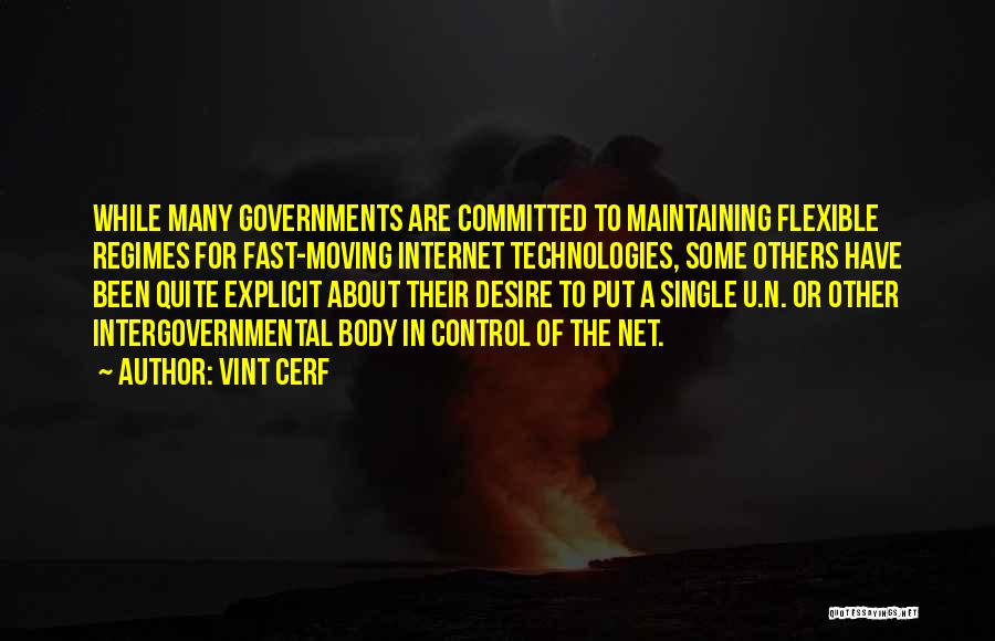 Maintaining Control Quotes By Vint Cerf