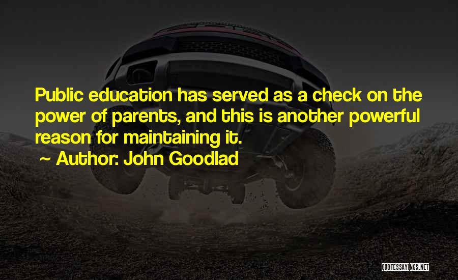 Maintaining Power Quotes By John Goodlad