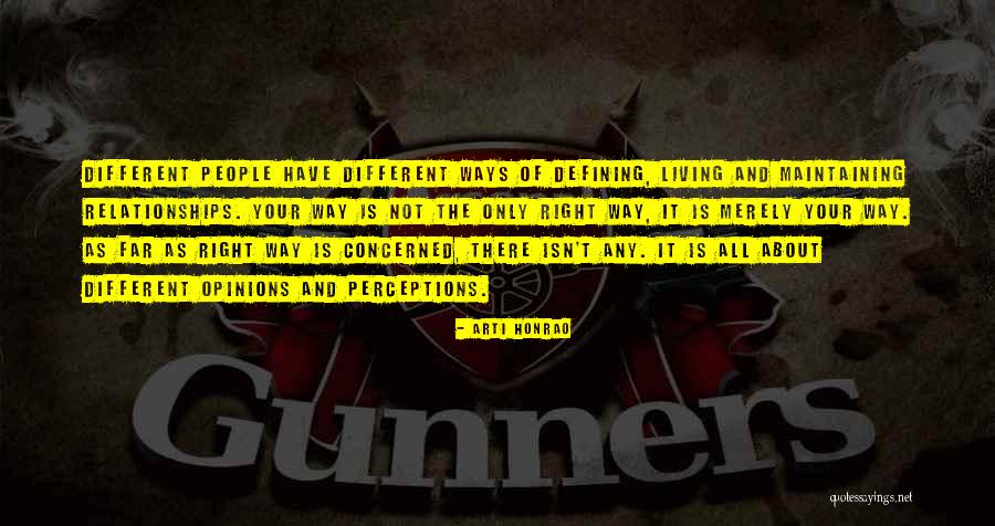 Maintaining Relationships Quotes By Arti Honrao Maintaining Relationships Quotes By Arti Honrao