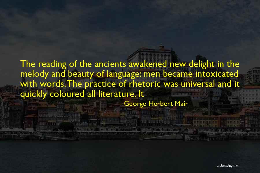 Mair Quotes By George Herbert Mair