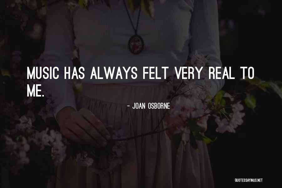 Mair Quotes By Joan Osborne