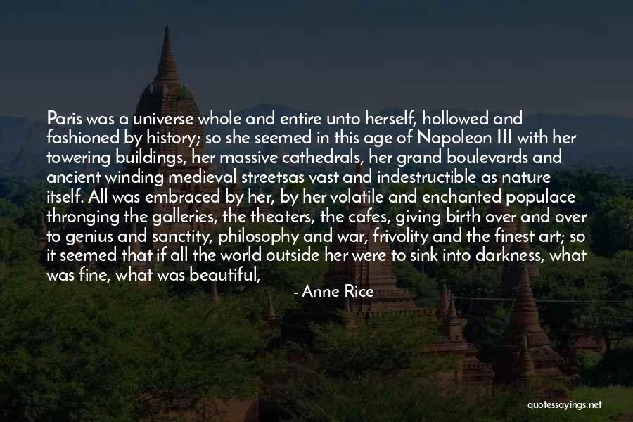 Majestic Nature Quotes By Anne Rice Majestic Nature Quotes By Anne Rice