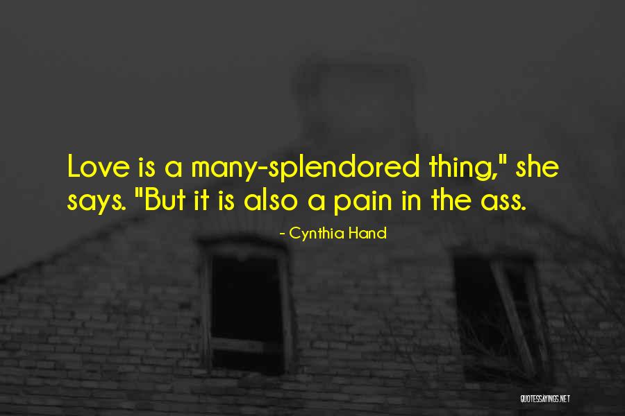 Majestie Quotes By Cynthia Hand Majestie Quotes By Cynthia Hand