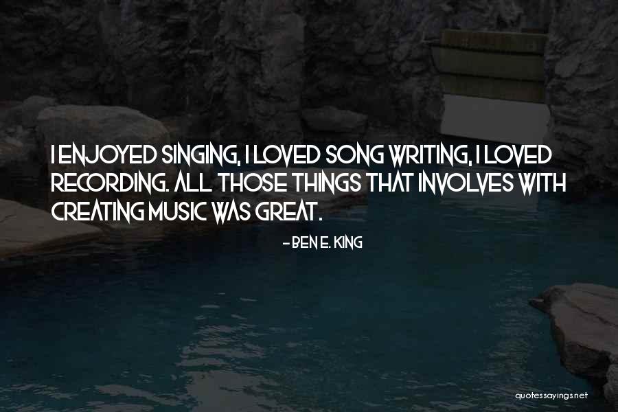Majewski Jonesboro Quotes By Ben E. King Majewski Jonesboro Quotes By Ben E. King
