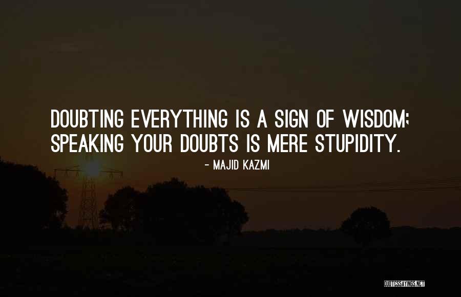 Majid Kazmi Quotes 308169