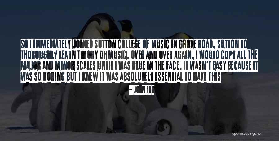 Major And The Minor Quotes By John Fox Major And The Minor Quotes By John Fox