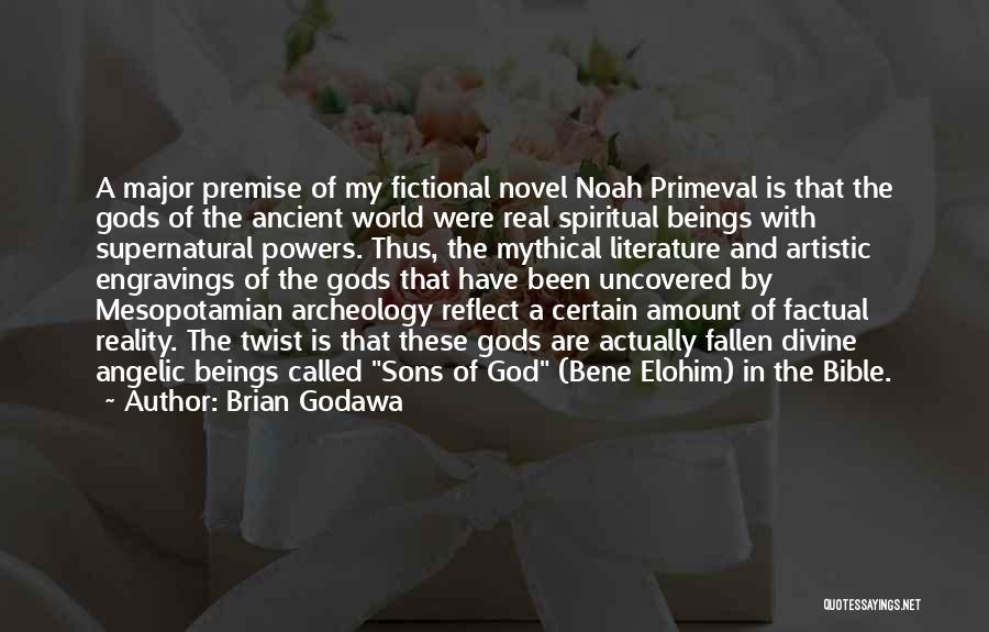 Major Bible Quotes By Brian Godawa