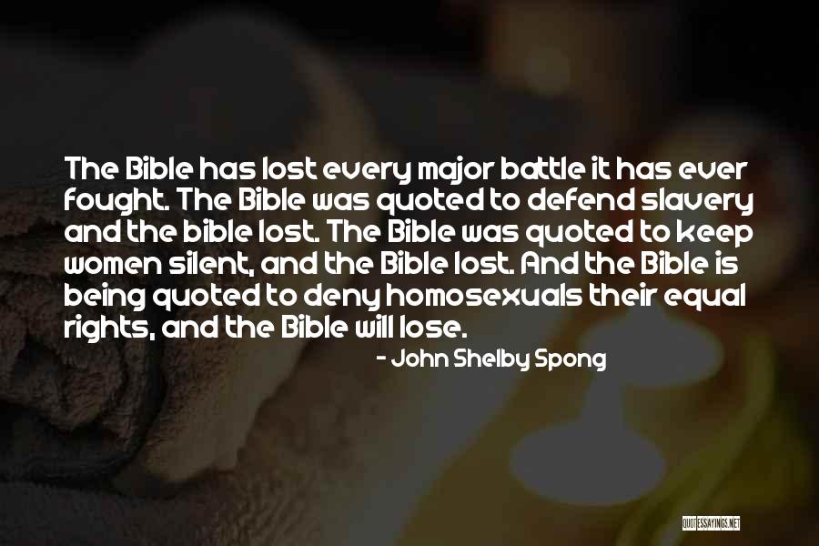 Major Bible Quotes By John Shelby Spong