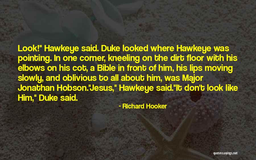 Major Bible Quotes By Richard Hooker