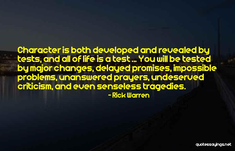 Major Changes In Life Quotes By Rick Warren Major Changes In Life Quotes By Rick Warren