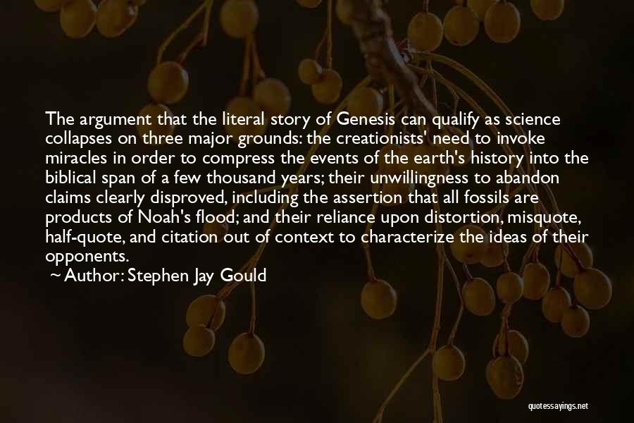 Major Events Quotes By Stephen Jay Gould