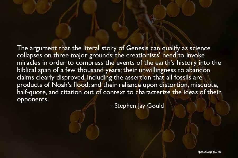 Major Events Quotes By Stephen Jay Gould