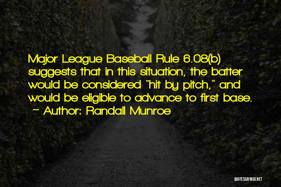 Major League Baseball Quotes By Randall Munroe