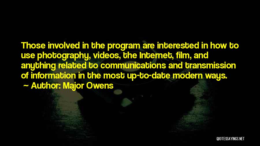Major Owens Quotes 923286