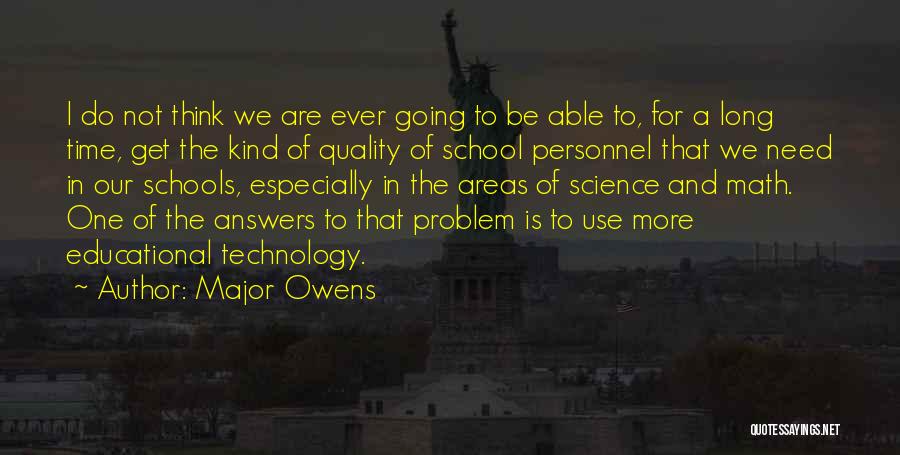 Major Owens Quotes 941026
