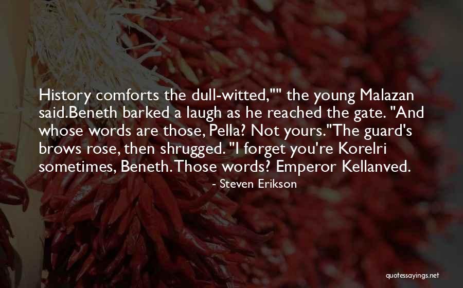 Majorowski Family Quotes By Steven Erikson Majorowski Family Quotes By Steven Erikson