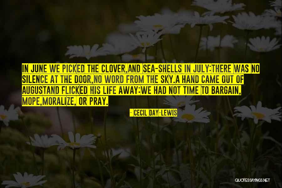 Makalu Sandals Quotes By Cecil Day-Lewis Makalu Sandals Quotes By Cecil Day-Lewis