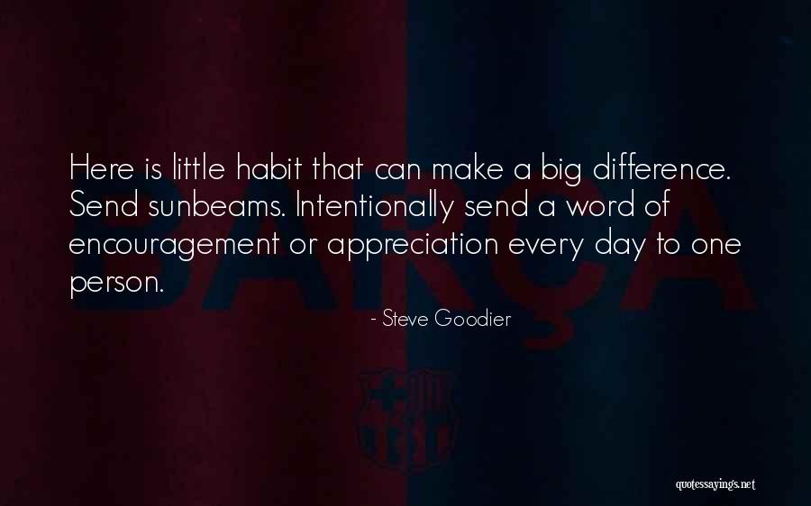 Make A Difference Day Quotes By Steve Goodier Make A Difference Day Quotes By Steve Goodier