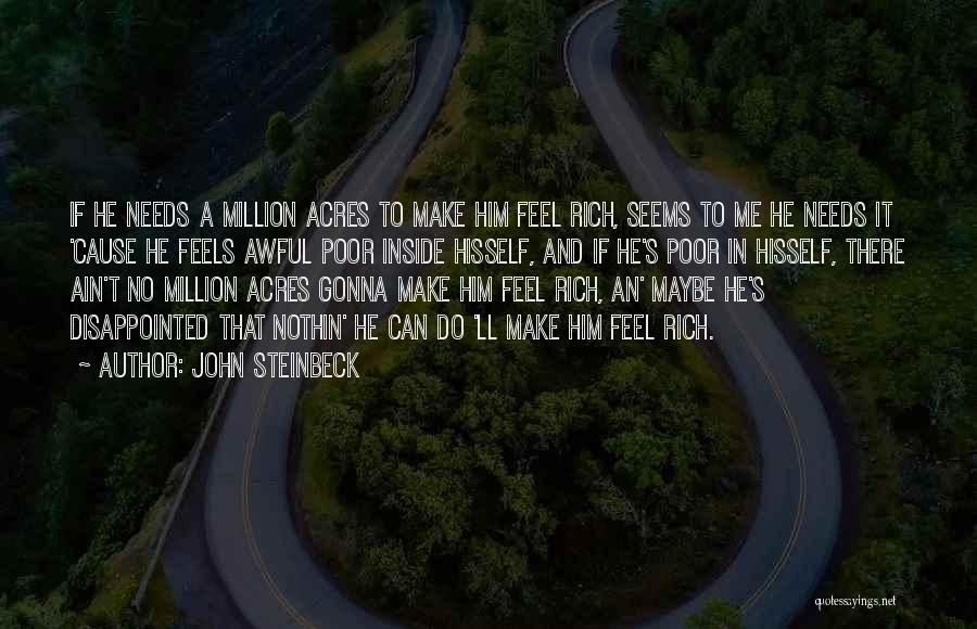 Make A Million Quotes By John Steinbeck