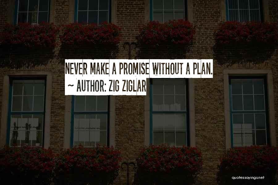 Make A Plan Quotes By Zig Ziglar