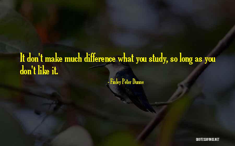 Make Difference Quotes By Finley Peter Dunne