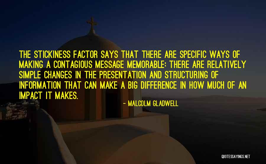 Make Difference Quotes By Malcolm Gladwell