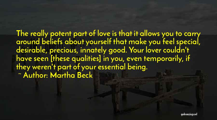 Make Her Feel Special Quotes By Martha Beck